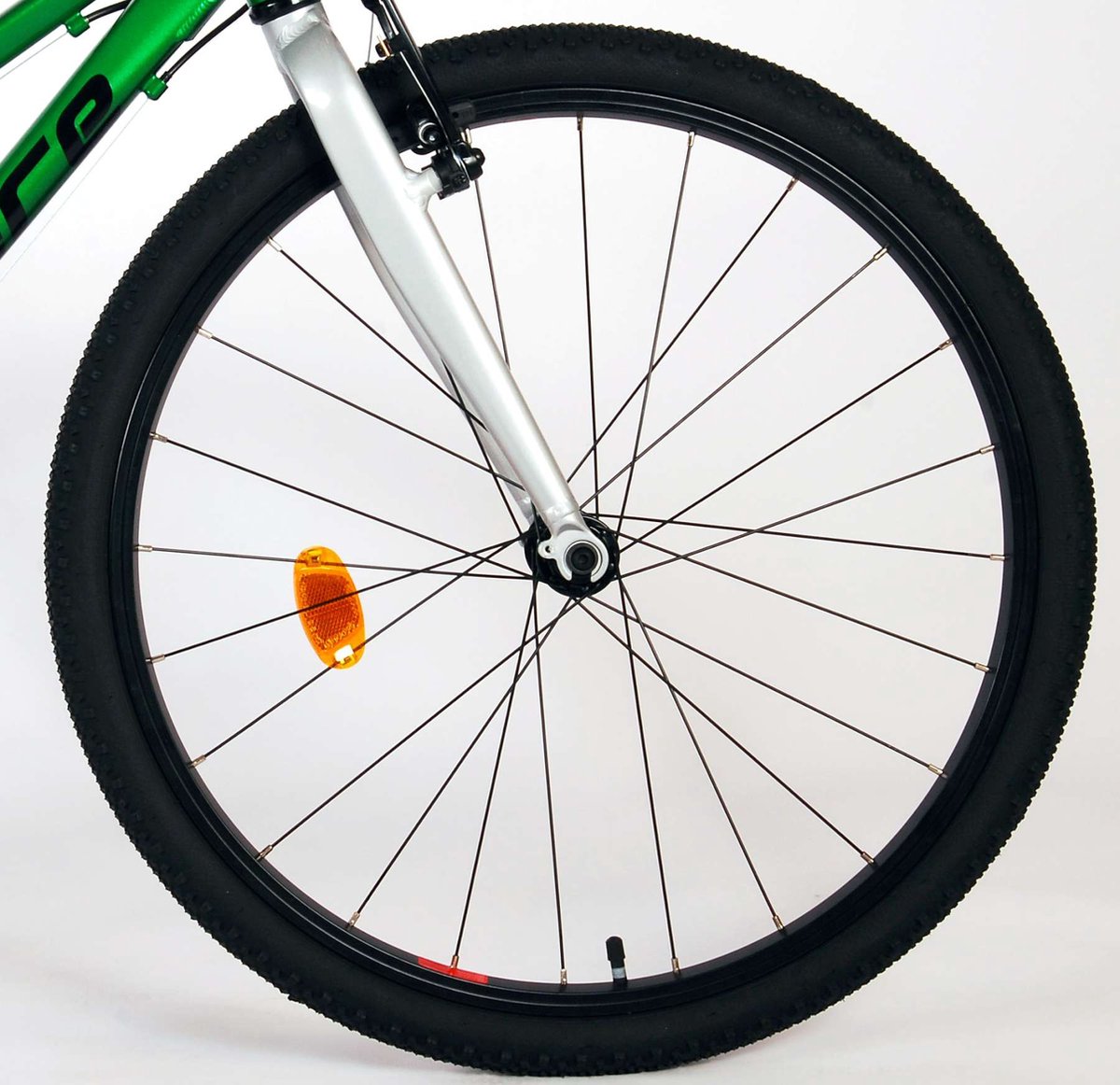 Vélo pour enfants Volare Dynamic - Garçons - 24 pouces - Vert - 2 freins à  main - 8... | bol.com