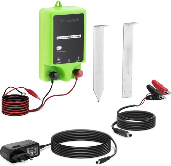 Wiesenfield Schrikdraadapparaat - 1 J - 10 km - Netadapter 230 V