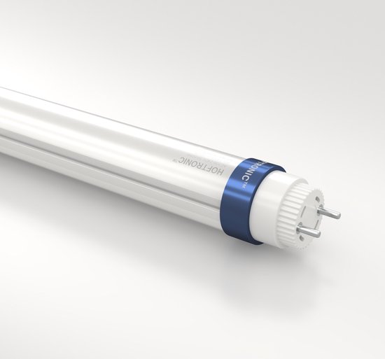 Tube fluorescent LED T8 60 cm 9 Watt 1260 Lumen 4000K Sans scintillement 140lm / W - 50000 heures de fonctionnement - Garantie 5 ans