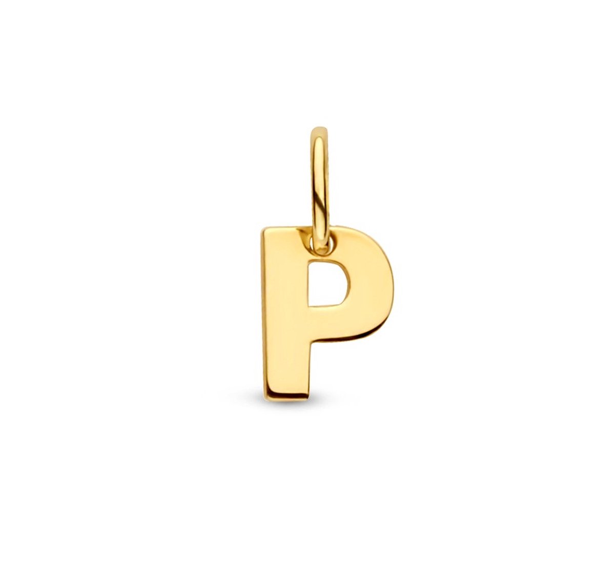 Geelgouden Hanger letter P 4023467