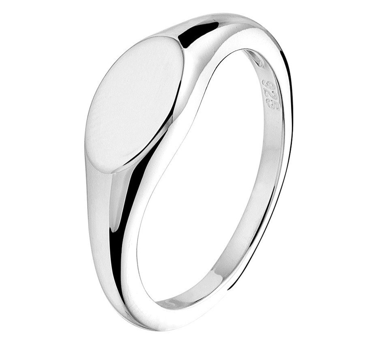 Zilver Gerhodineerde Graveerring 1330221 17.25 mm (54)