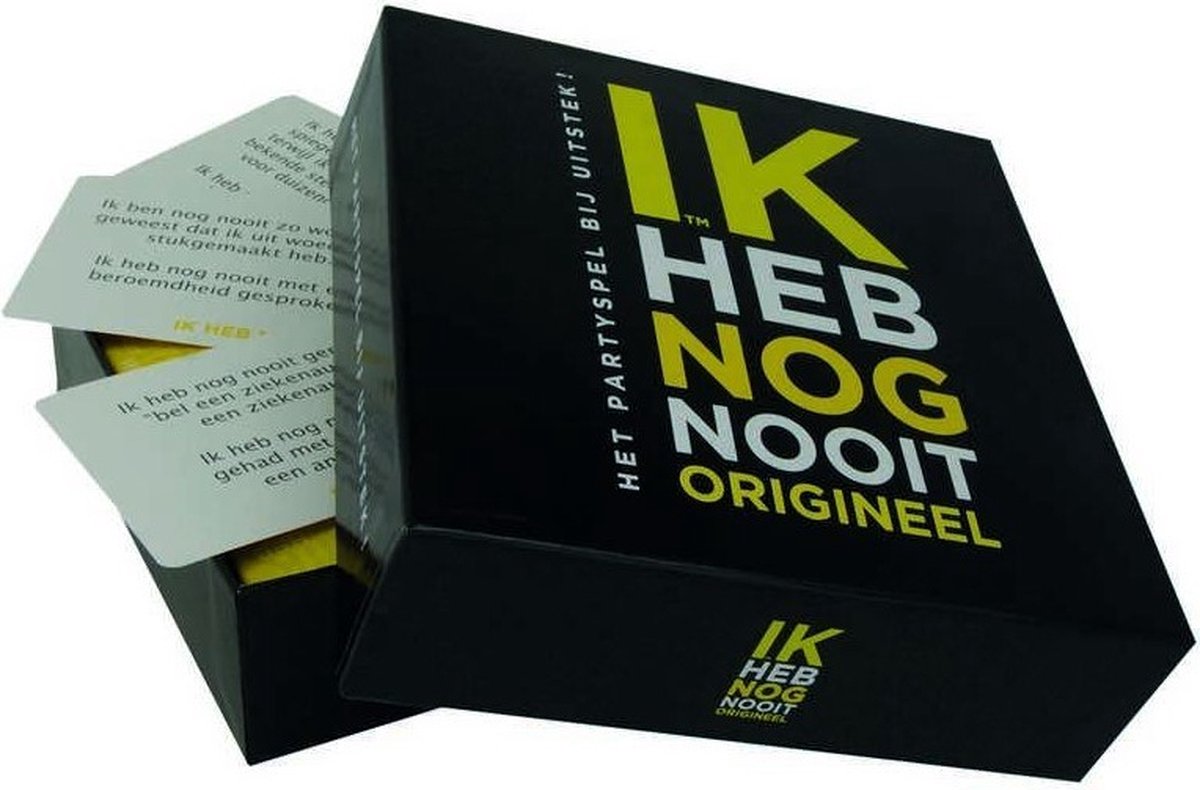 Ik heb nog nooit... gezelschapsspel - kaartspel voor volwassenen