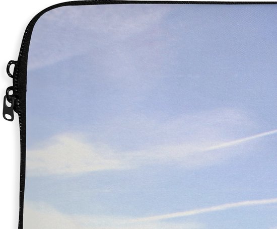 Housse ordinateur portable 17 pouces 41x32 cm - Vaches - Housse Macbook & Laptop Cow in nature - Housse ordinateur portable avec photo