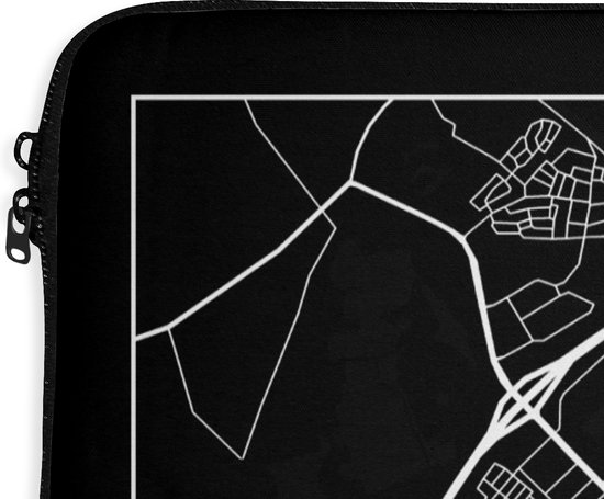 Housse pour ordinateur portable 15,6 pouces - Carte - 's-Hertogenbosch - Plan de la ville - Carte - Housse pour ordinateur portable