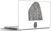 Laptop sticker - 11.6 inch - Minimalisme - Abstract - Design - 30x21cm - Laptopstickers - Laptop skin - Cover