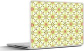 Laptop sticker - 17.3 inch - Bohemian - Patronen - Bloemen - 40x30cm - Laptopstickers - Laptop skin - Cover