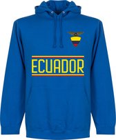 Ecuador Team Hoodie - Blauw - S