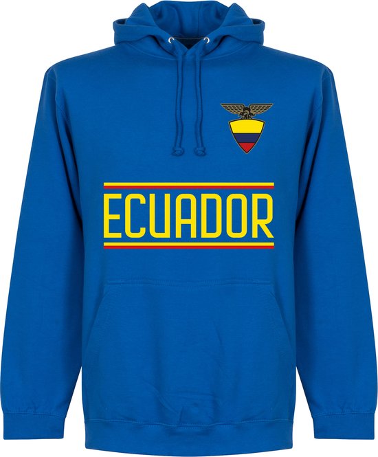 Sweat à capuche de l'équipe d'Equateur - Blauw - S