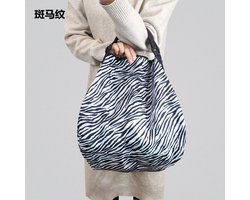 Opvouwbare Boodschappentas – Zebra