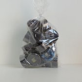 theelichtjes - waxinelichtjes - zwart - 6 cm - 20 stuks