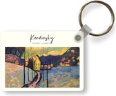 Sleutelhanger - Kunst - Wassily Kandinsky - Winter landscape - Uitdeelcadeautjes - Plastic