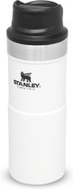 Bouteille Thermos Stanley Classic Trigger-Action - 350 ml - Acier inoxydable / Blanc