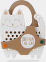 Afbeelding van het spelletje Inrijgplank hout | Sophia de kat | educatief montessori speelgoed | Milintoys | Thuismusje
