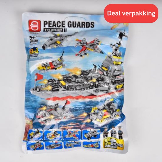Technische ideeën Militair Slagschip Model Bouwsteen Moc Wars | Fruugo BE