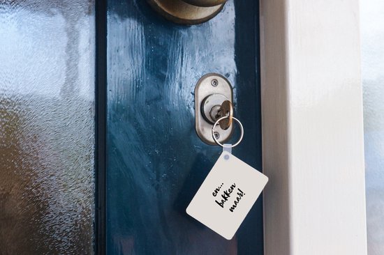 Porte-clés - Taupe - Citation - Et... c'est parti ! - Cadeaux à distribuer - Plastique - Cadeaux Sinterklaas - Cadeaux à distribuer pour les enfants - Cadeaux de chaussures - Petits cadeaux