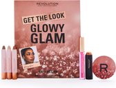 Makeup Revolution Get The Look: Glowy Glam Makeup Gift Set - Cadeau