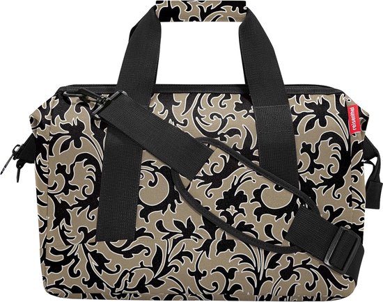 Reisenthel Allrounder M Reistas Sporttas - 18L - Baroque Marble Zwart