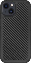 BMAX Carbon siliconen soft case hoesje geschikt voor de Apple iPhone 13 - Telefoonaccessoires - Telefoonhoesjes - Telefonie & Accessoires - Soft cover - Telefoonhoesje - Beschermhoesje - Telefoonbescherming - Zwart