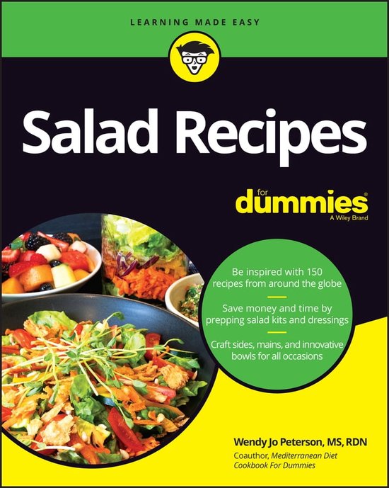 Salad Recipes For Dummies (ebook), Wendy Jo Peterson 9781119906728 Boeken
