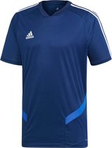 adidas Tiro 19 Sportshirt Heren - Donkerblauw