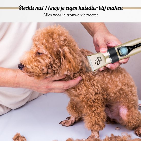 Rock&Rose Dierentondeuse - Scheerapparaat voor Honden en Katten - Hondentrimmer - Honden trimmer