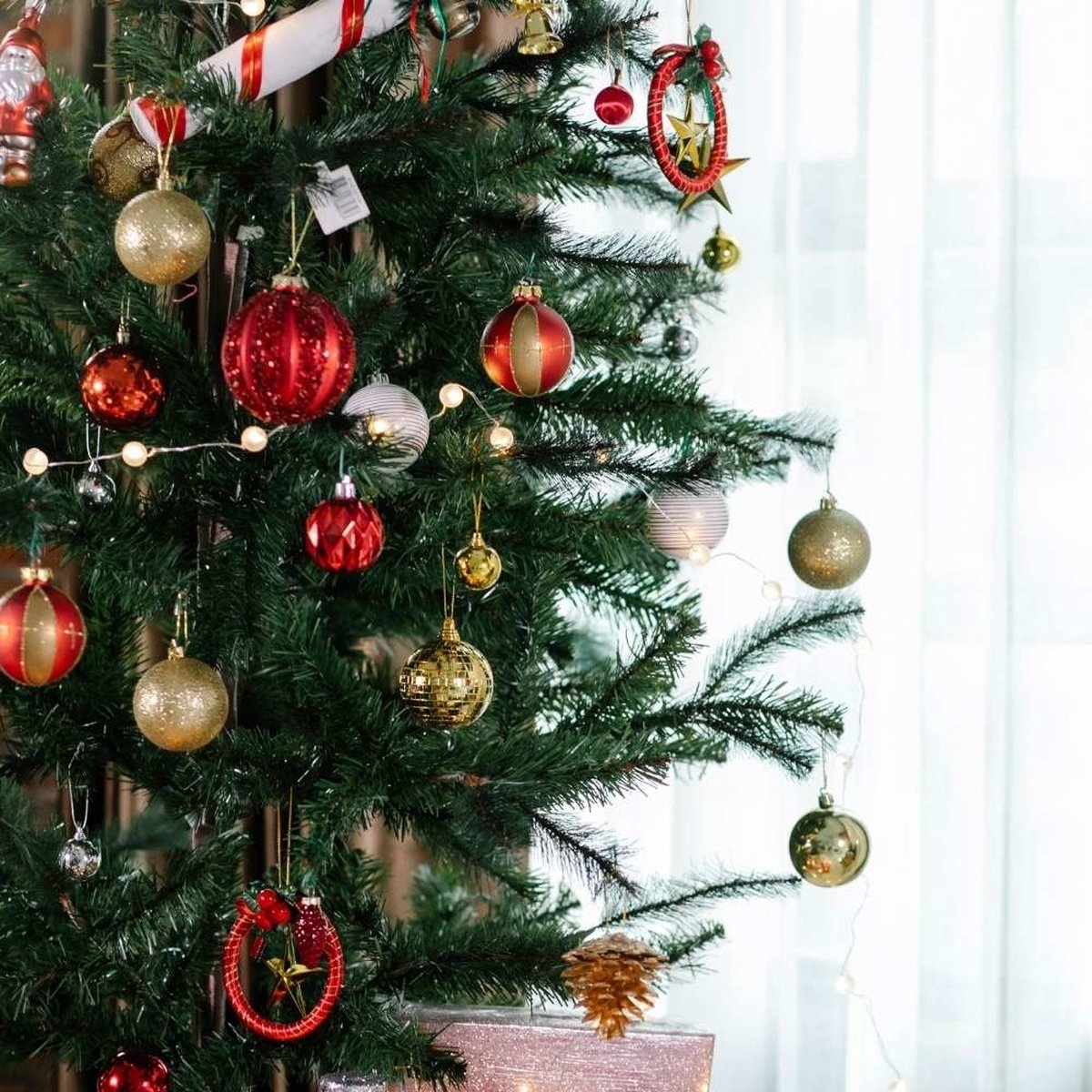 Decoris kerstballen mix - 42 Stuks - Glas - Goud – foto 2