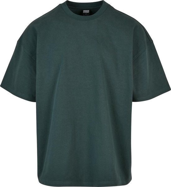OVERSIZED - Populair - Mannen - Heren - Modern - Streetwear - Urban - Nieuw - T-Shirt - Shirt - Ultra Heavy Oversized Tee bottle green