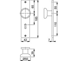 Hoppe Deurbeslag 54/378