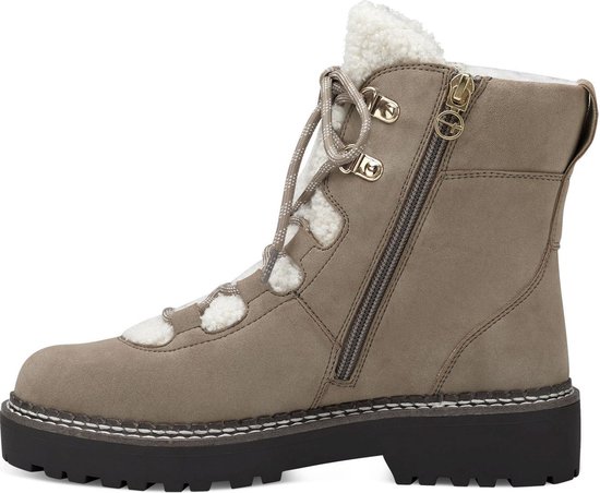 Tamaris 1-26881-39 - Stivali Alla Moda Donna, Colore Cammello, Imbottiti Caldi, Materiale Tessuto/Sintetico