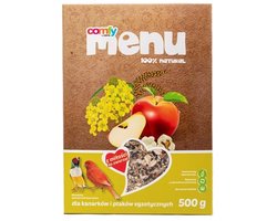 Comfy Appetit Complete zaadmix voor kanaries en kleine exotische vogels | 500 g | met gedroogde groente en fruit