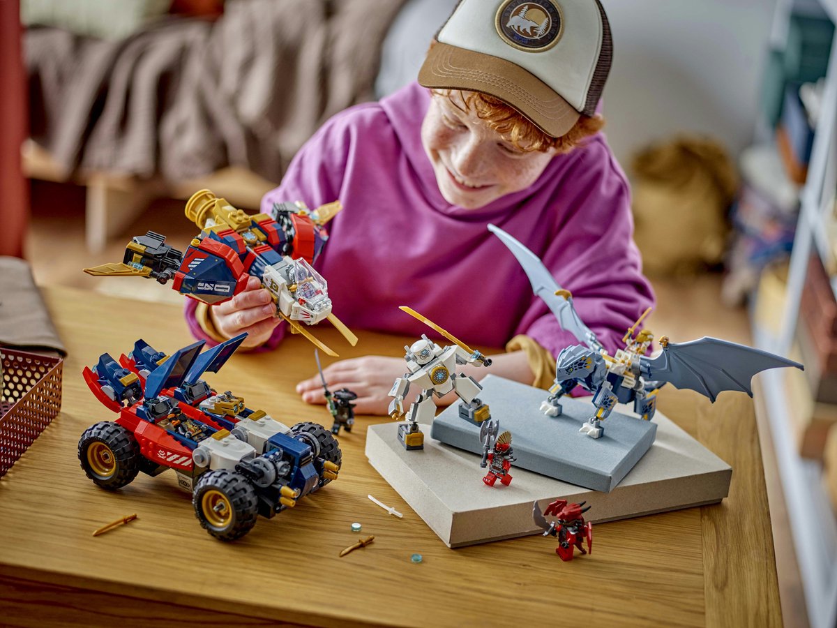 LEGO NINJAGO Zane's ultra-combomecha 4-in-1 - 71834 — afbeelding 21