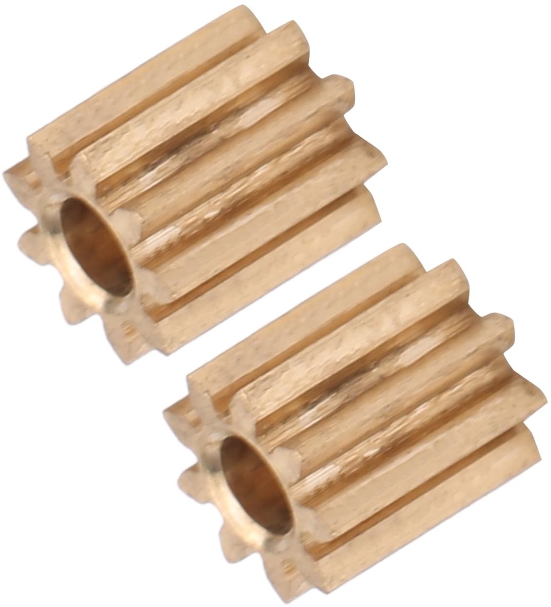 Store_9 - Motor Pinion Gear - Tandrad Pinions Vervanging - Messing - 9 Tanden - Duplo Intelli Lok Module - Geschikt voor Modelbouw - 2 Stuks
