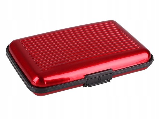 Portemonnee - Pasjeshouder rood - 10 pasjes - creditcardhouder - mapje voor pasjes - bankpashouder - card holder - card wallet - mannen en vrouwen van SLIMM. — afbeelding 2