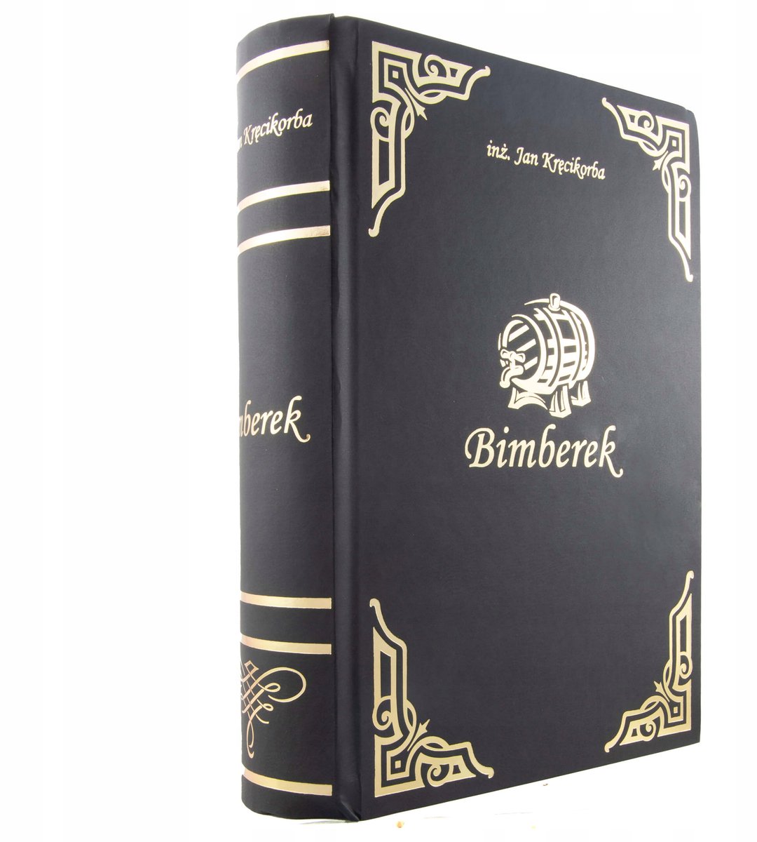 Bimberek - Boek voor Alcohol - Grappig Cadeau - Monopol Fles - Inclusief Glazen