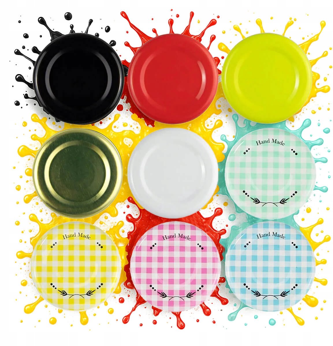 Bimberek - Keukenaccessoire - Verschillende Kleuren - Twist Off Deksel - 43mm