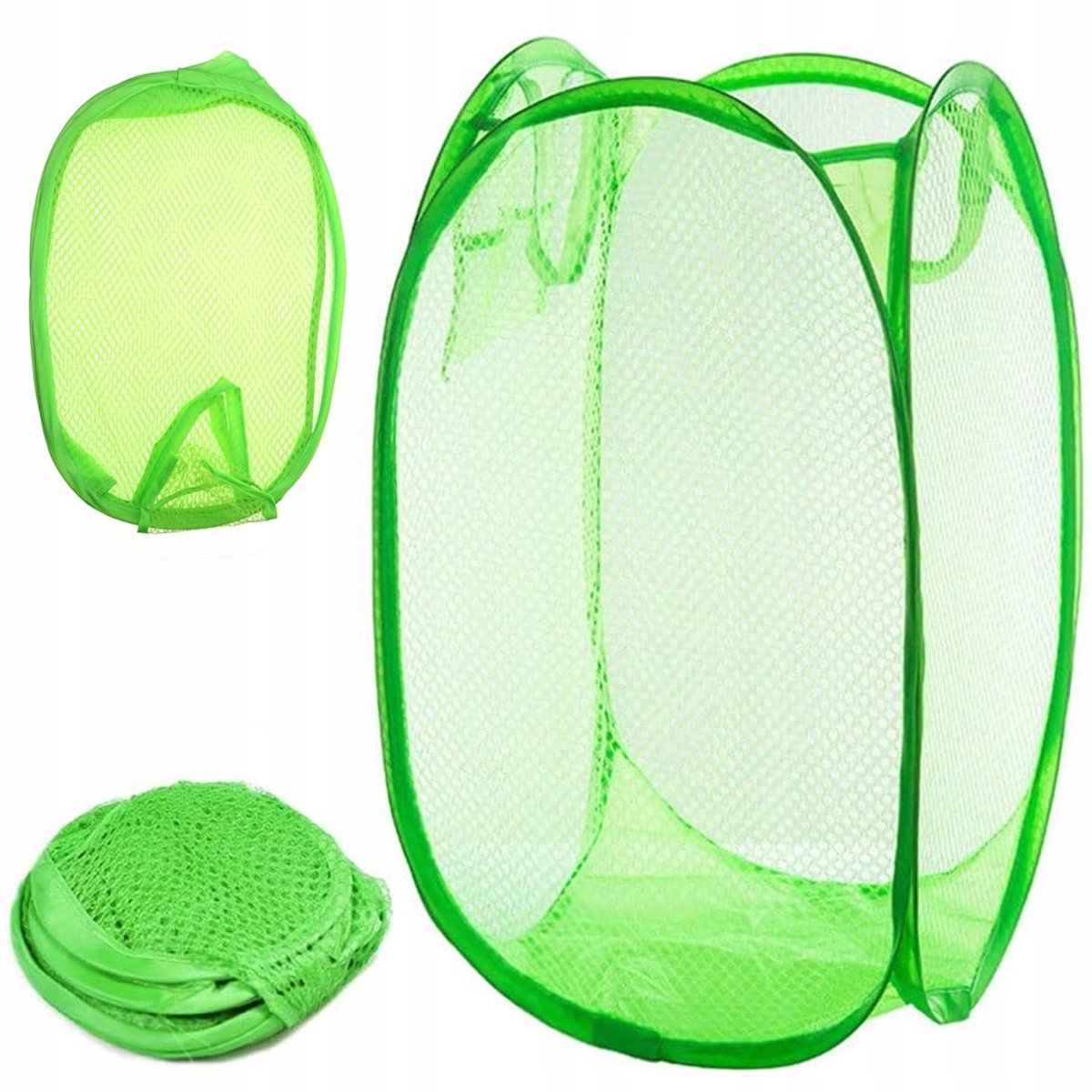 Hangzhou A Link Star Technology - Opvouwbare Wasmand - 67cm x 38cm x 38cm - Groen