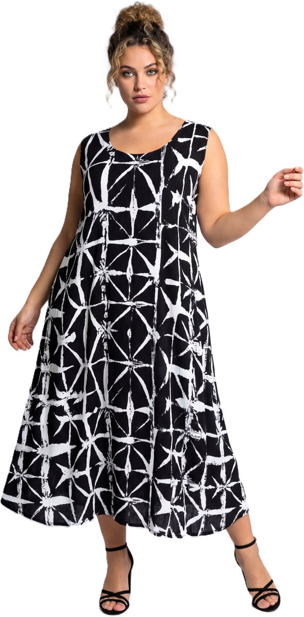 Luna jurk lois ronde hals