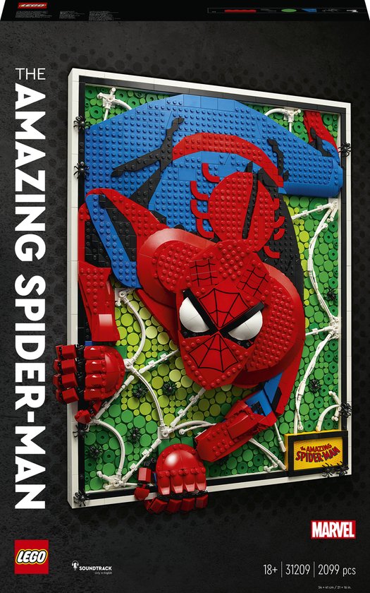 LEGO ART De geweldige Spider-Man- 31209
