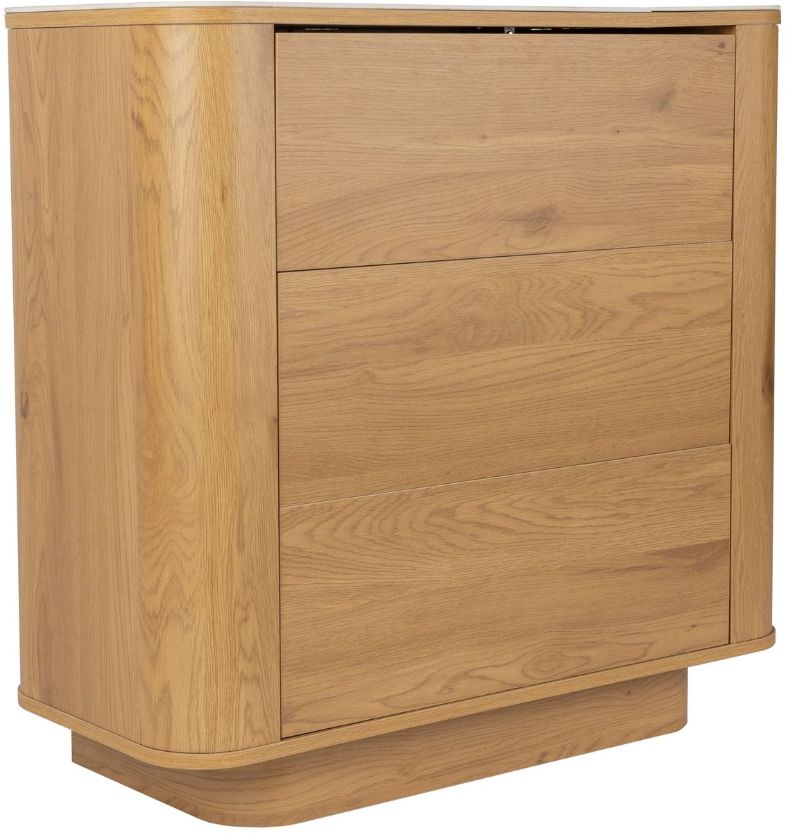 Housecraft Living Almira Ladekast Hout/ Marmerlook Naturel