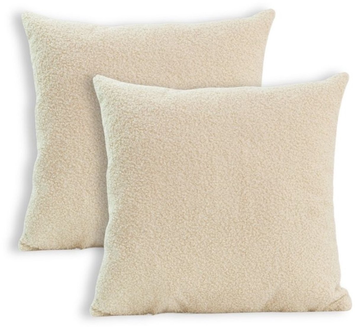 LuMali Kussensloop Beige 50x50 cm - Kinder Kussensloop - Toddler Pillow Case - OEKO-TEX®