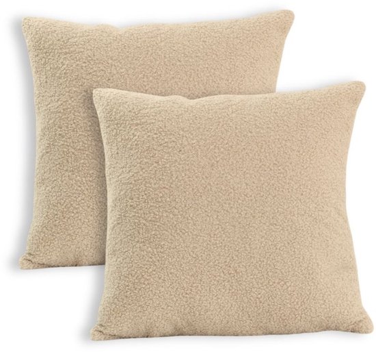 Sierkussen - 40 x 40 cm - bruin 40 x 40 cm - Kussenslopen kopen? | Korting tot 17