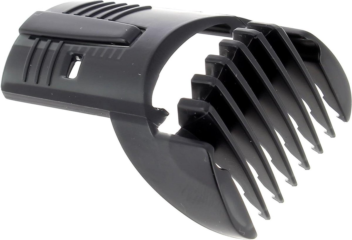 Opzetkam - Haarkam trimmer - Haar trimmen - Precisie geleiding - 2-14 mm - Zwart