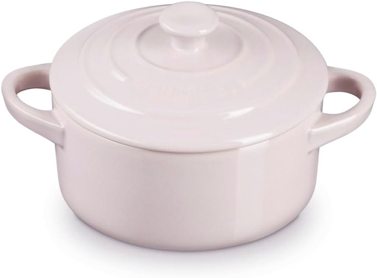 Mini Ovenschaal - Cocotte Stoofpotje - Porties Serveren - Geglazuurd Steengoed - 237 ml - Sjalot