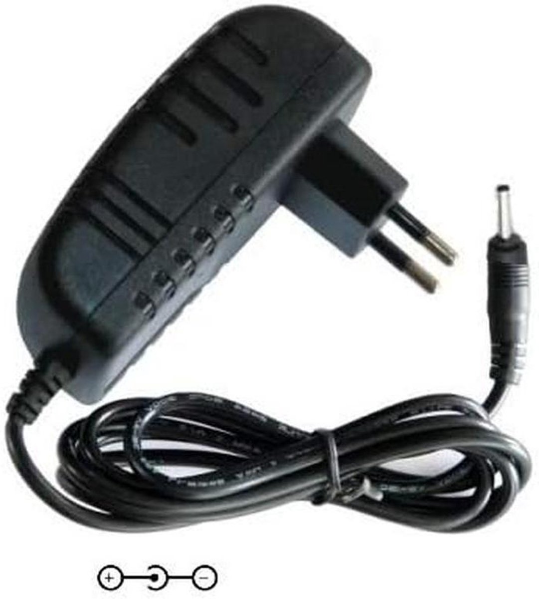 AC-adapter - Oplader Vervanger - Apparaat Opladen - 9V Output - 120 cm - Zwart