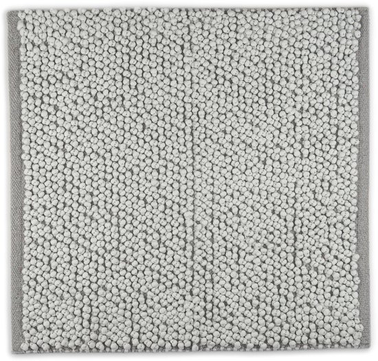 Badmat Heckettlane Nodo - 60x60 cm - Gris Clair