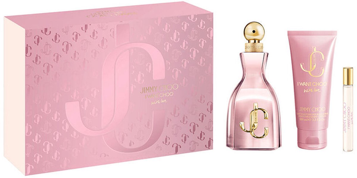 Parfumset voor Dames Jimmy Choo I WANT CHOO 3 Onderdelen