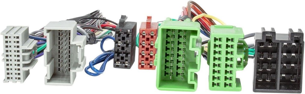 ISO T-kabel Adapter - Audio Kabel - Extra Apparaten Aansluiten - Originele Kabel Beschermen