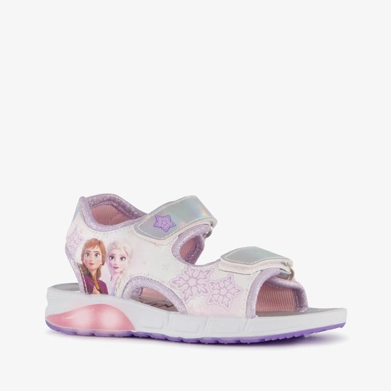 Frozen meisjes sandalen met lichtjes zilver - Zilver - Maat 27