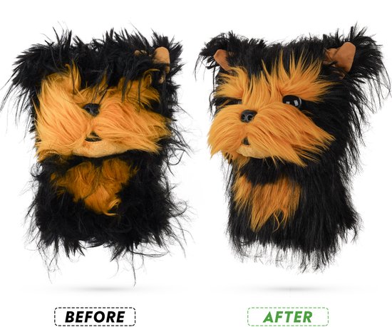 TIN-IN Golf Headcover Yorkshire Terrier - Driver Headcover - Beschermhoes Golfclub - Uniek Design - Golf Accessoires van TIN-IN — afbeelding 2