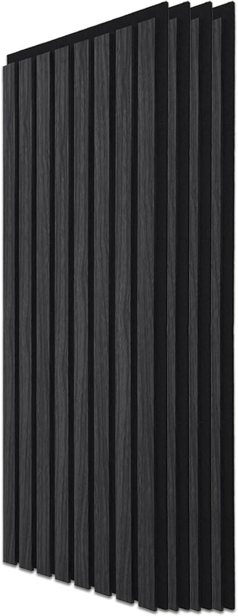 Acoustic Panels Grey Oak 3D Wall - Soundproofing - Sound Absorbing - Wood Veneer with Felt Backing - Voor Office - Studio - Living Room - Home Office - Keuken